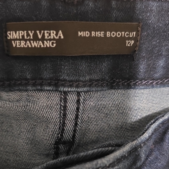 Simply Vera Vera Wang Mid Rise Bootcut Jeans - Picture 6 of 13